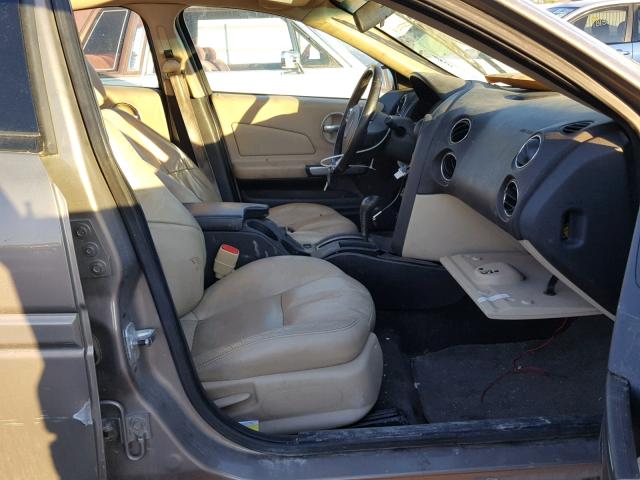 2G2WP552771168962 - 2007 PONTIAC GRAND PRIX SILVER photo 5