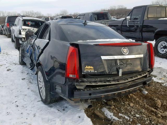 1G6DS5EV4A0114942 - 2010 CADILLAC CTS PREMIU BLACK photo 3