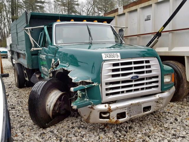 3FENF80Z8XMA21811 - 1999 FORD F800 GREEN photo 1