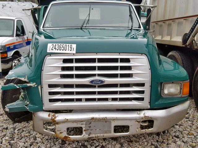 3FENF80Z8XMA21811 - 1999 FORD F800 GREEN photo 7