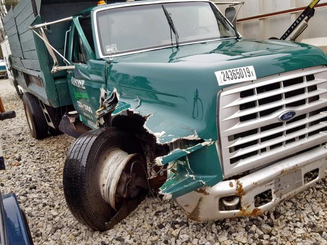 3FENF80Z8XMA21811 - 1999 FORD F800 GREEN photo 9