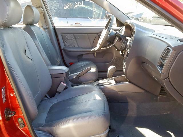 KMHDN46D85U042917 - 2005 HYUNDAI ELANTRA GL RED photo 5