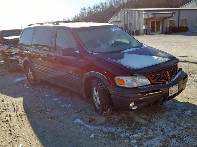 1GMDX03E43D258745 - 2003 PONTIAC MONTANA RED photo 1