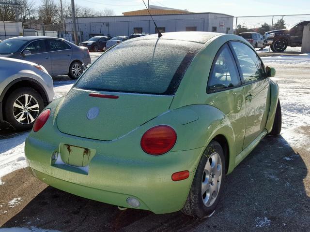 3VWCK21C83M404531 - 2003 VOLKSWAGEN NEW BEETLE Yaşıl foto 4