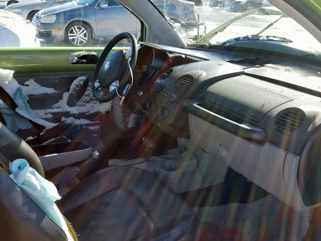 3VWCK21C83M404531 - 2003 VOLKSWAGEN NEW BEETLE Yaşıl foto 5