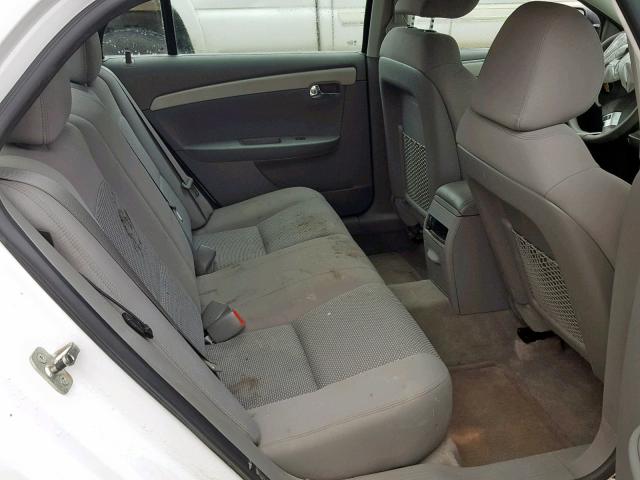 1G1ZB5E13BF208088 - 2011 CHEVROLET MALIBU LS WHITE photo 6