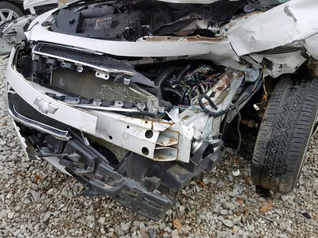 1G1ZB5E13BF208088 - 2011 CHEVROLET MALIBU LS WHITE photo 9