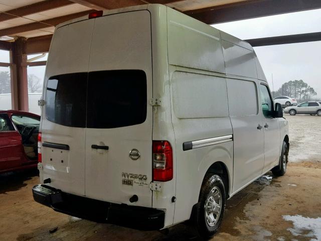 1N6BF0LY2EN109012 - 2014 NISSAN NV 2500 WHITE photo 4