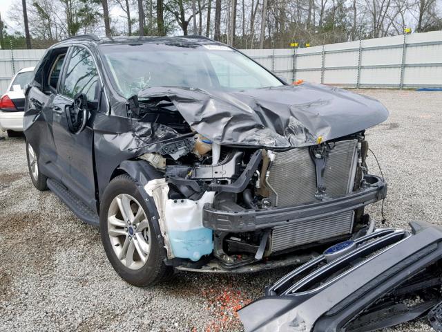 2FMTK4J9XFBC36900 - 2015 FORD EDGE SEL GRAY photo 1