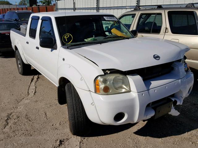 1N6ED29XX4C442114 - 2004 NISSAN FRONTIER C WHITE photo 1