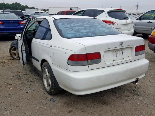 1HGEJ6125XL020163 - 1999 HONDA CIVIC DX WHITE photo 3