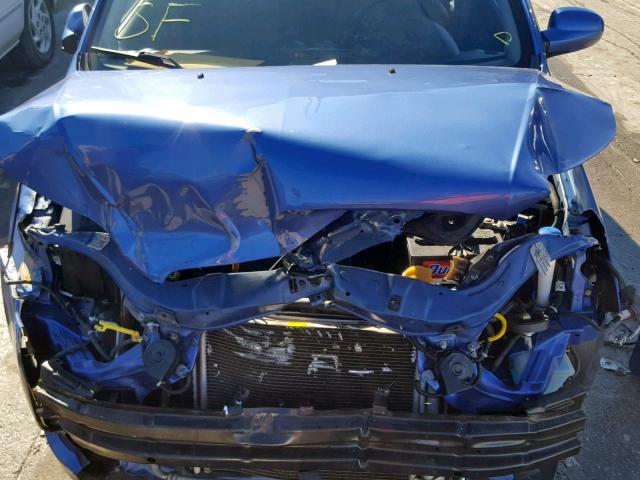 KL1TD66E59B319605 - 2009 CHEVROLET AVEO LS BLUE photo 7