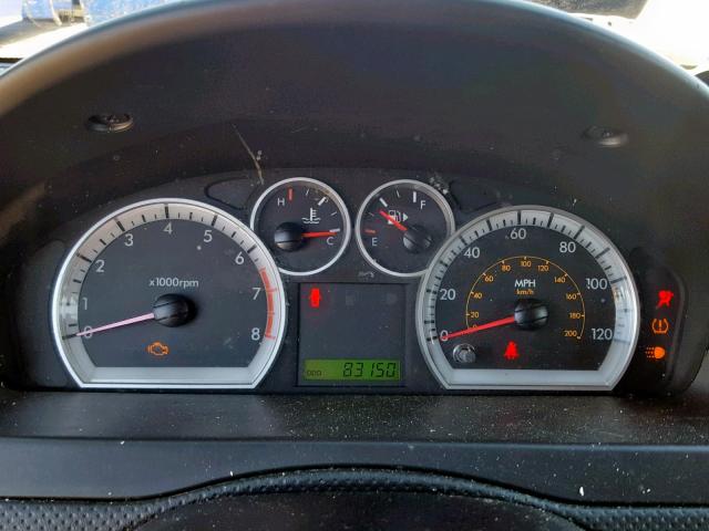 KL1TD66E59B319605 - 2009 CHEVROLET AVEO LS BLUE photo 8