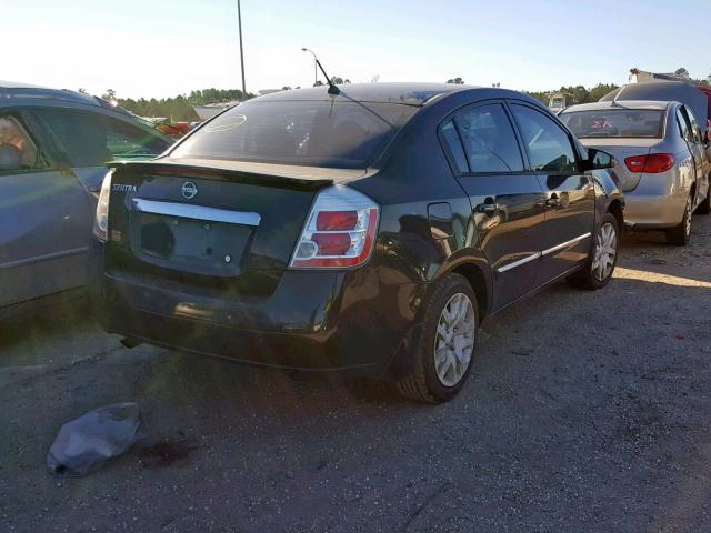 3N1AB6AP1BL612133 - 2011 NISSAN SENTRA 2.0 BLACK photo 4