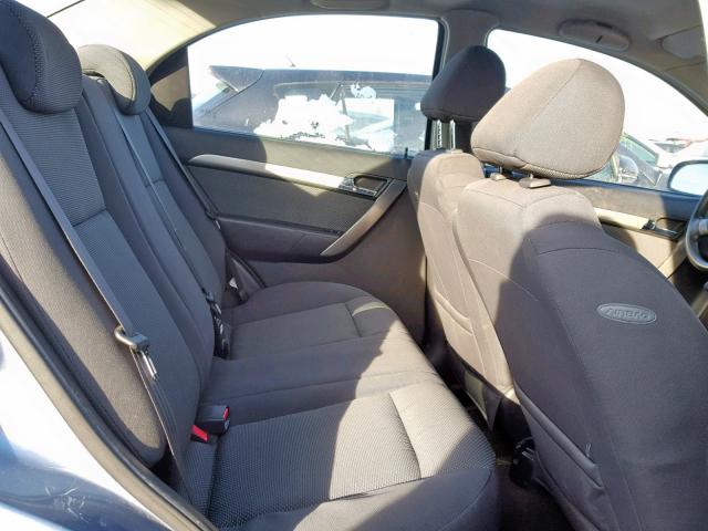 KL1TD56668B077232 - 2008 CHEVROLET AVEO BASE ლურჯი ფოტო 6