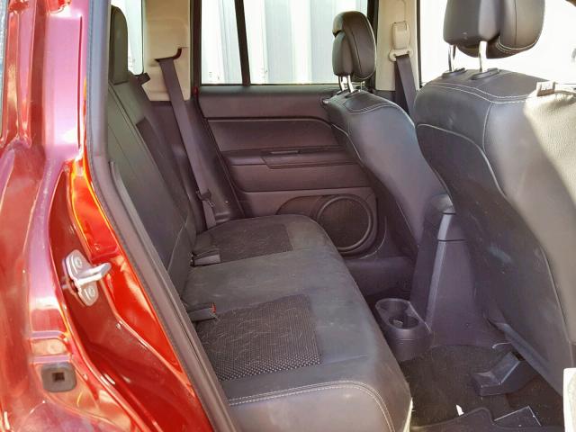 1C4NJDBB4FD427014 - 2015 JEEP COMPASS SP 栗色 照片 6