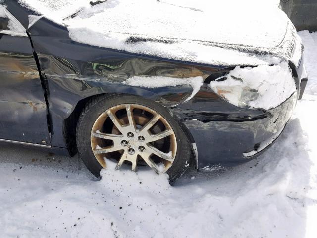 1G1ZK57B89F104728 - 2009 CHEVROLET MALIBU LTZ შავი ფოტო 9