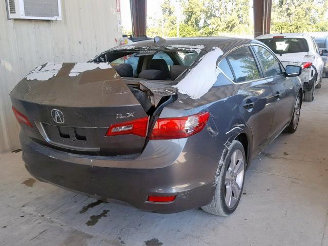 19VDE1F73EE006508 - 2014 ACURA ILX 20 TEC CHARCOAL photo 4