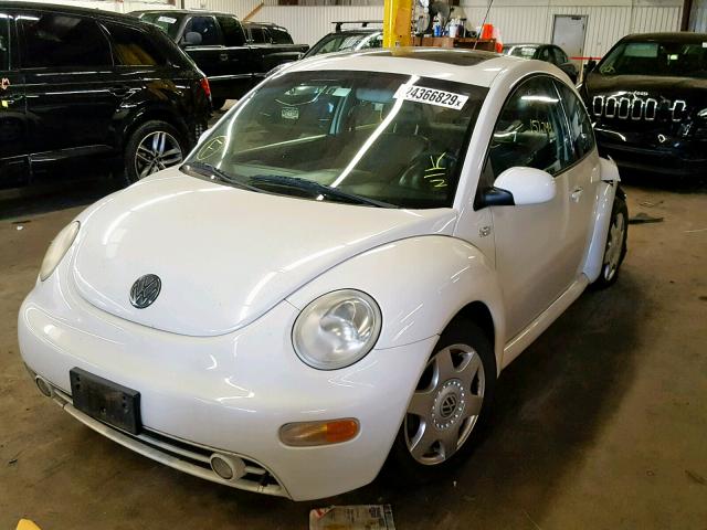 3VWCP21CX1M480556 - 2001 VOLKSWAGEN NEW BEETLE Silber Foto 2