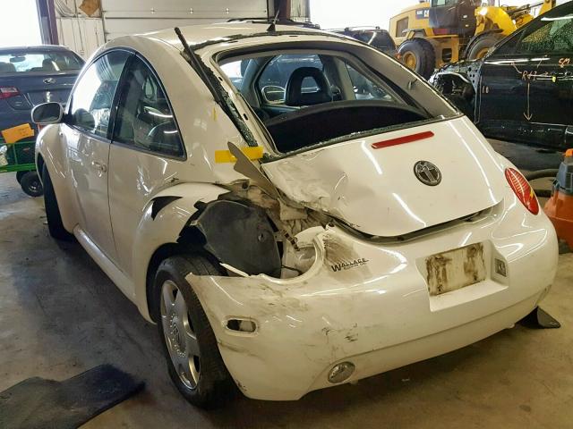 3VWCP21CX1M480556 - 2001 VOLKSWAGEN NEW BEETLE Silber Foto 3