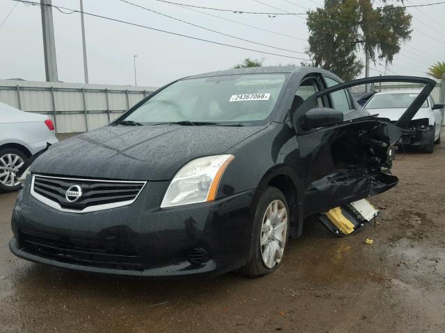 3N1AB6AP5CL672112 - 2012 NISSAN SENTRA 2.0 BLACK photo 2