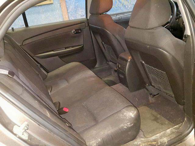 1G1ZC5EU3CF268123 - 2012 CHEVROLET MALIBU 1LT BROWN photo 6