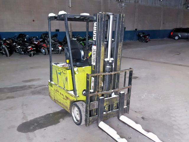 12700536500FA1086 - 1986 CLARK FORKLIFT FORKLIFT GREEN photo 1