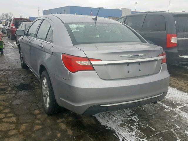 1C3CCBBB1DN539139 - 2013 CHRYSLER 200 TOURIN SILVER photo 3