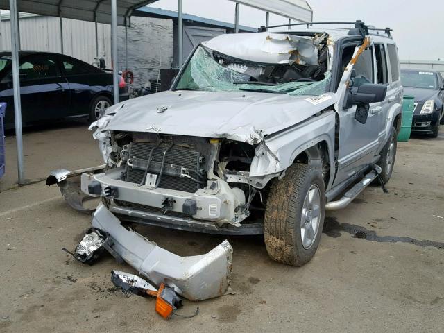 1J8HH58N36C319613 - 2006 JEEP COMMANDER Gümüş foto 2
