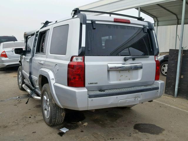 1J8HH58N36C319613 - 2006 JEEP COMMANDER Gümüş foto 3