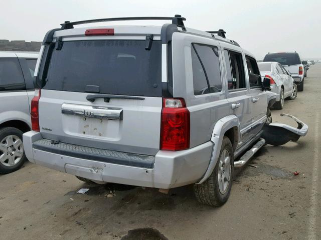 1J8HH58N36C319613 - 2006 JEEP COMMANDER Gümüş foto 4