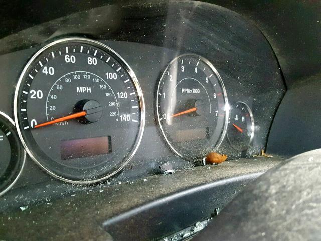 1J8HH58N36C319613 - 2006 JEEP COMMANDER Gümüş foto 8