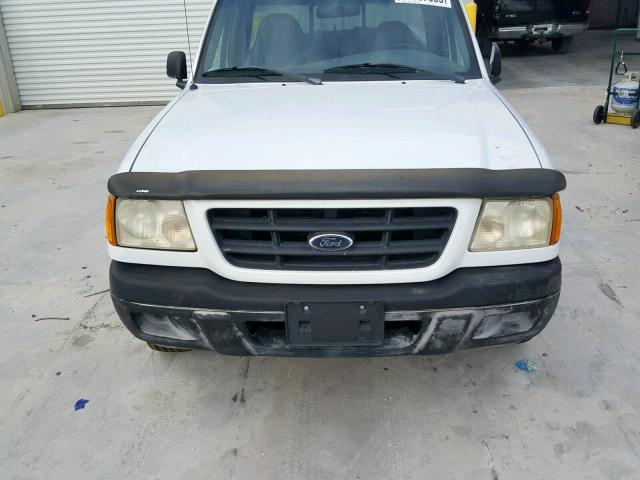 1FTYR10D81TA73229 - 2001 FORD RANGER WHITE photo 9