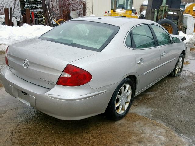 2G4WE587961234608 - 2006 BUICK LACROSSE C SILVER photo 4