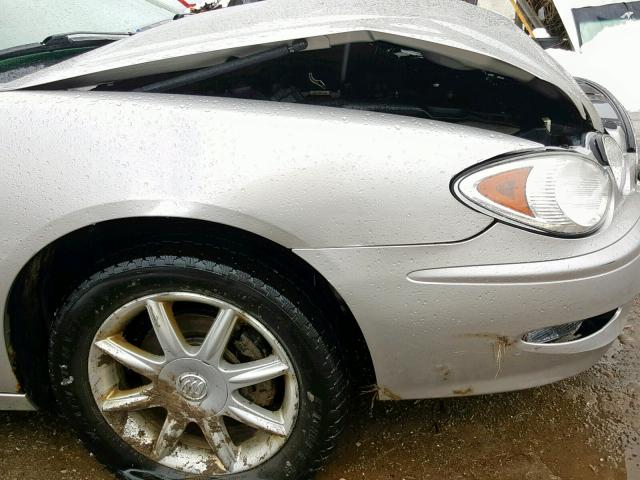 2G4WE587961234608 - 2006 BUICK LACROSSE C SILVER photo 9