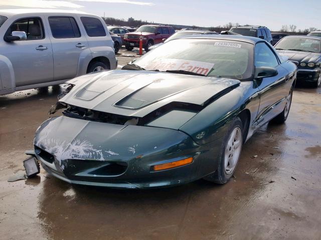 2G2FS22K5T2223026 - 1996 PONTIAC FIREBIRD GREEN photo 2