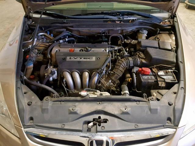 1HGCM56126A099049 - 2006 HONDA ACCORD VAL TAN photo 7