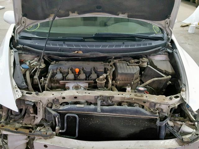 1HGFA168X6L117457 - 2006 HONDA CIVIC EX WHITE photo 7