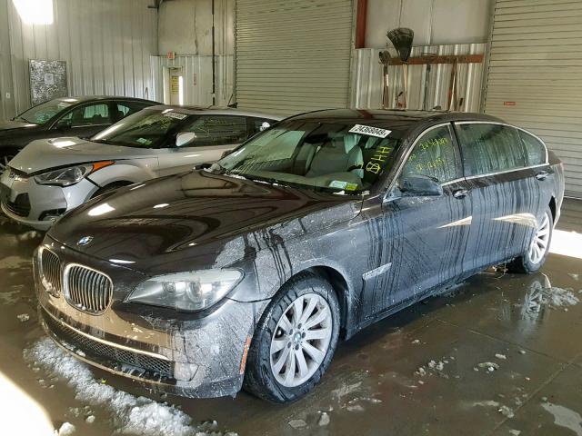 WBAKC8C56AC431204 - 2010 BMW 750 LI BLACK photo 2