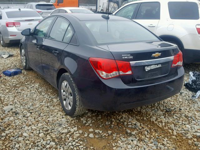 1G1PA5SG2F7183395 - 2015 CHEVROLET CRUZE LS BLACK photo 3