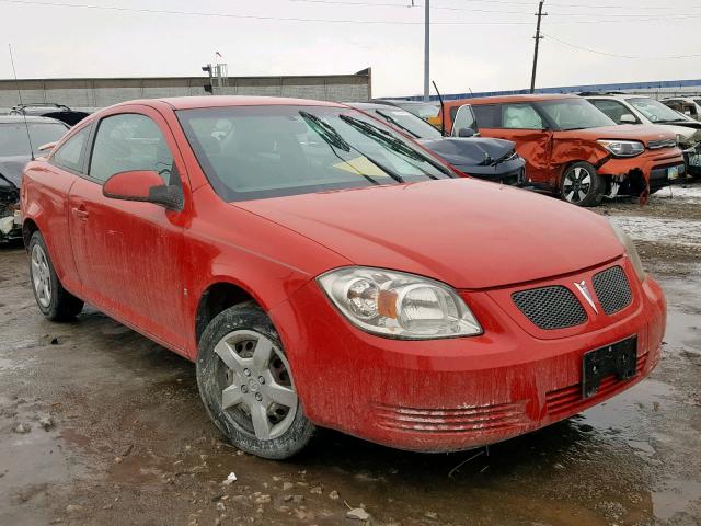 1G2AS18H997113016 - 2009 PONTIAC G5 RED photo 1