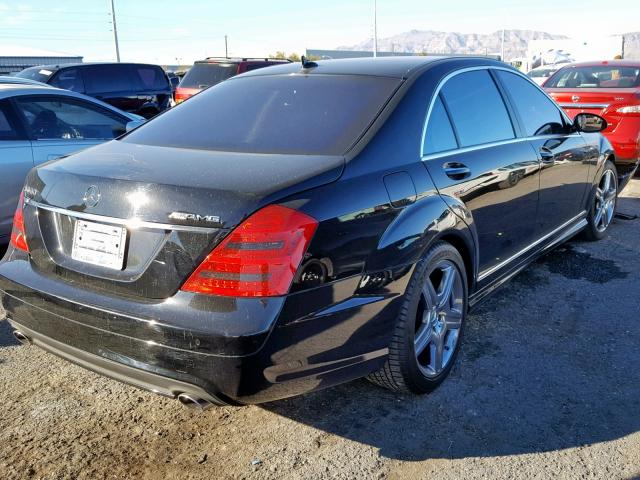 WDDNG71X28A226851 - 2008 MERCEDES-BENZ S 550 BLACK photo 4