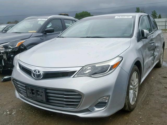4T1BK1EB0DU055366 - 2013 TOYOTA AVALON BAS SILVER photo 2