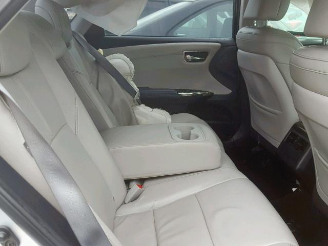 4T1BK1EB0DU055366 - 2013 TOYOTA AVALON BAS SILVER photo 6