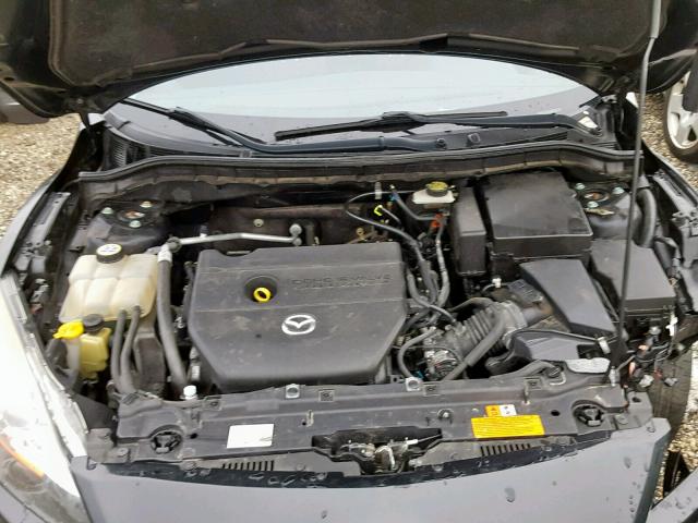 JM1BL1K52B1478626 - 2011 MAZDA 3 S SILVER photo 7