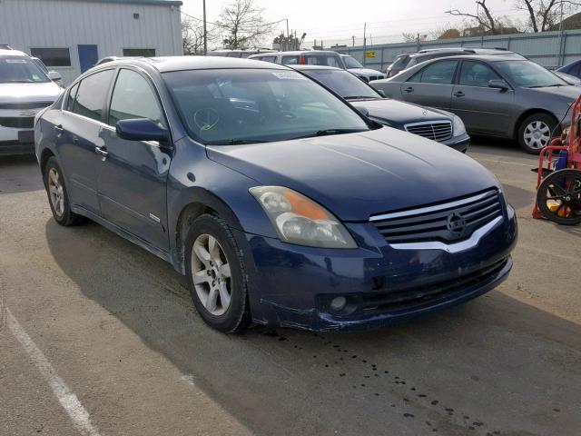 1N4CL21E49C185553 - 2009 NISSAN ALTIMA HYB BLUE photo 1