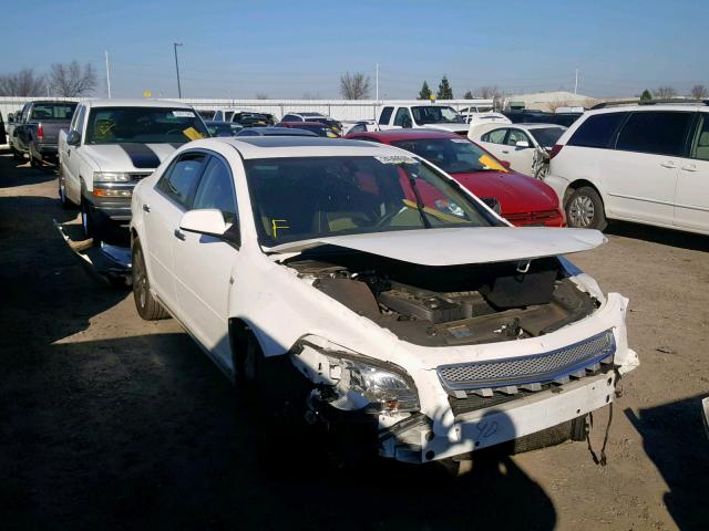 1G1ZK57748F293937 - 2008 CHEVROLET MALIBU LTZ WHITE photo 1