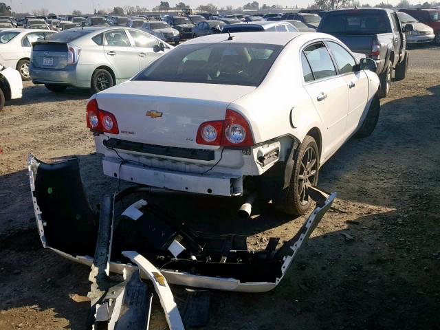 1G1ZK57748F293937 - 2008 CHEVROLET MALIBU LTZ WHITE photo 4