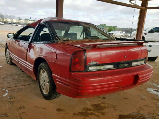 1G3WH15M8RD304574 - 1994 OLDSMOBILE CUTLASS SU RED photo 3