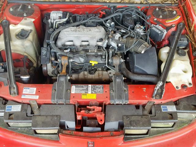 1G3WH15M8RD304574 - 1994 OLDSMOBILE CUTLASS SU RED photo 7
